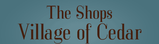 The Shops of The Village of Cedar, Michigan
